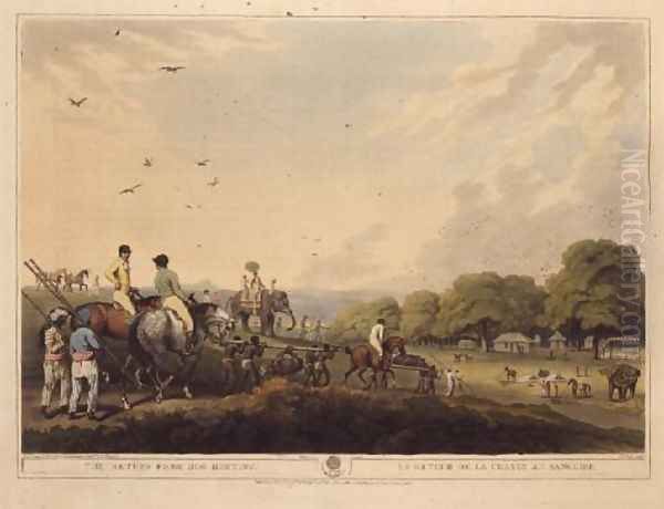 The Return From Hog Hunting - view 1