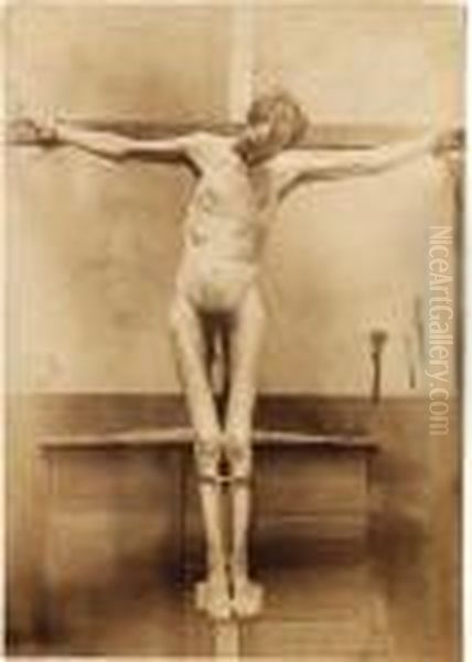 Artiste Anonyme Crucifixions A La Morgue: 4 Etudes D'un Peintre Ou D'un Sculpteur - view 1