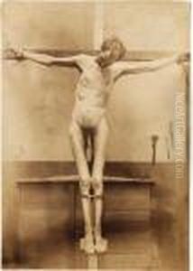 Artiste Anonyme Crucifixions A La Morgue: 4 Etudes D'un Peintre Ou D'un Sculpteur by Adolphe Braun