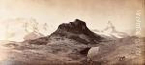 Untitled (panoramic Alpine Views) - view 1