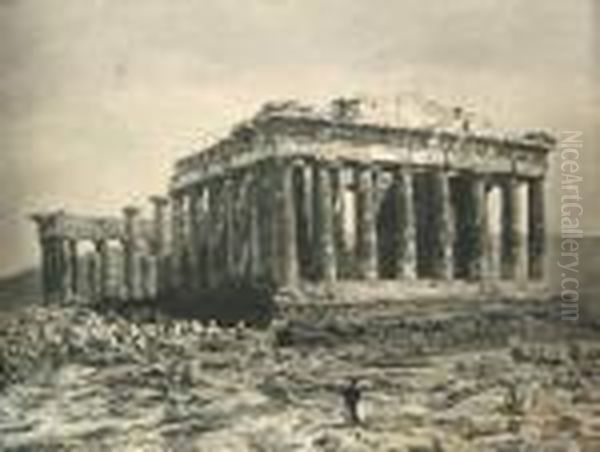 Athenes. Le Parthenon - view 1