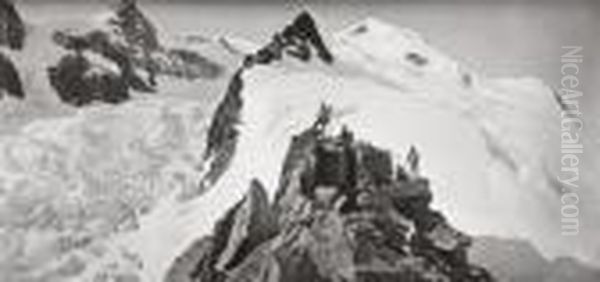 Der Gipfel Des Mont Blanc - view 1