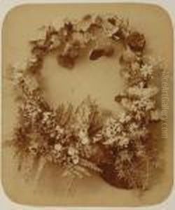 Corona Floreale, (1860 Ca) by Adolphe Braun