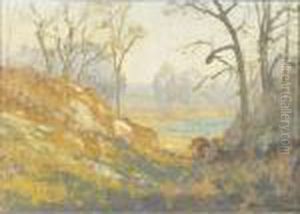 Lake At Mount Kisco by Maurice Braun