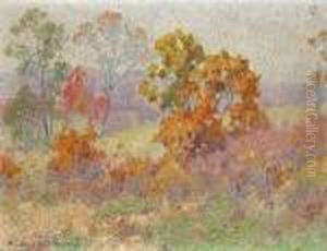 Autumn Trees, Connecticut by Maurice Braun