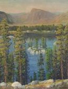 Lower Gale Lake, High Sierras by Maurice Braun