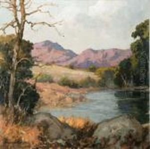 Canyon Stream In Autumn by Maurice Braun