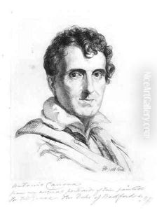 Portrait of Antonio Canova 1757-1822 by Sir George Hayter