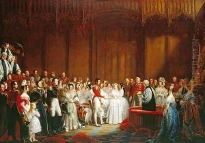 The Marriage of Queen Victoria, 10 February 1840 by Sir George Hayter