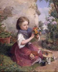 The Posy by Jessica Hayllar