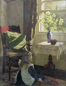 There Came to My Window or The Robin by Jessica Hayllar