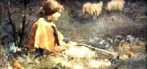The Young Shepherdess by E. Thomas Hale
