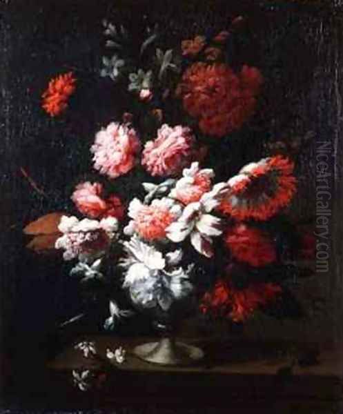 Still life of flowers in an urn 2 - view 1