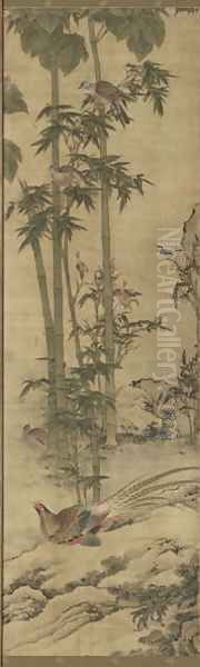 Birds and Flowers Qing Dynasty Kangxi Period 10 - view 1