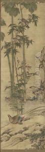 Birds and Flowers Qing Dynasty Kangxi Period 10 by Wu Huan