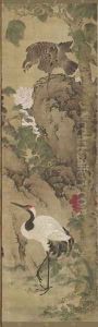 Birds and Flowers Qing Dynasty Kangxi Period by Wu Huan