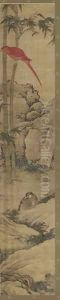 Birds and Flowers Qing Dynasty Kangxi Period 5 by Wu Huan