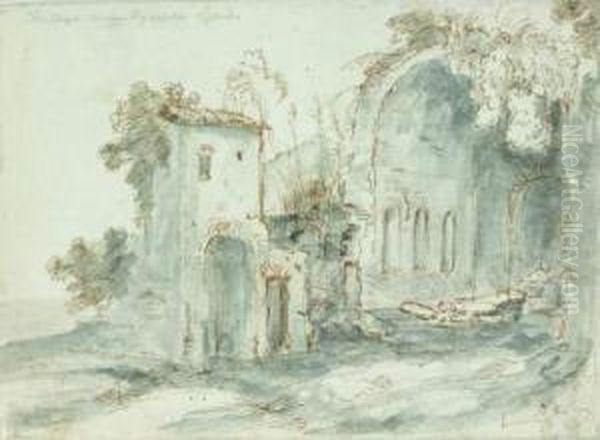 Fontaine De La Nymphe Egerie - view 1
