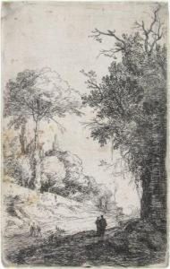 Teil Der Via Flaminia Bei Rom by Bartholomeus Breenbergh
