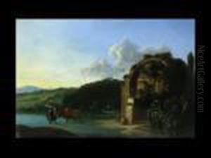 Die Furt by Bartholomeus Breenbergh