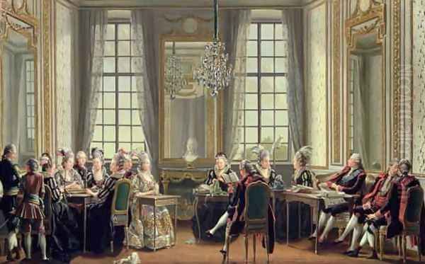 Conversation at Drottningholms Palace - view 1