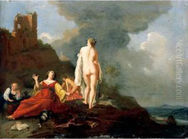 Landscape With Diana And Her Nymphs Resting From The Hunt - view 1