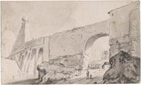 Roman Architectural Capriccio - view 1