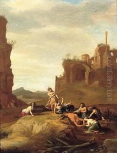 The Flaying Of Marsyas by Bartholomeus Breenbergh