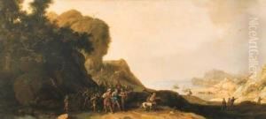 A Coastal Landscape With Saul After The Conversion