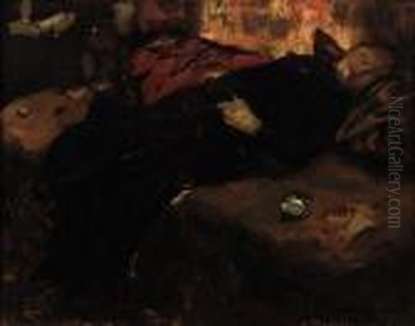Rust: Girl On A Sofa - view 1
