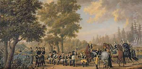 King Gustav III of Sweden 1746-92 and a Soldier Episode from the Russian War - view 1