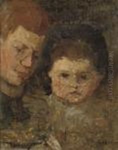 Mother And Child by George Hendrik Breitner