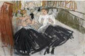 Servant Girls In Amsterdam by George Hendrik Breitner