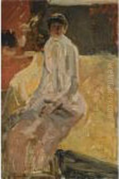 A Seated Lady - view 1