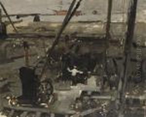 Heiwerk: Construction Work In Amsterdam by George Hendrik Breitner