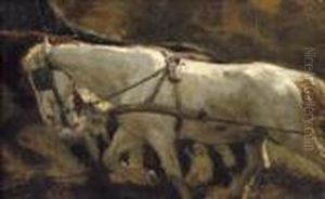 Wit Paard: Workinghorses by George Hendrik Breitner