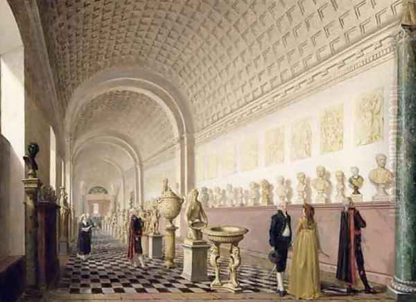 The Inner Gallery of the Royal Museum at the Royal Palace Stockholm - view 1