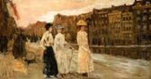 Three Ladies by George Hendrik Breitner