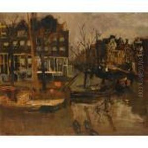 A View Of The Brouwersgracht, Amsterdam A View Of The Brouwersgracht, Amsterdam