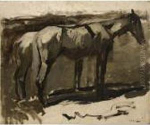'werkpaarden' by George Hendrik Breitner