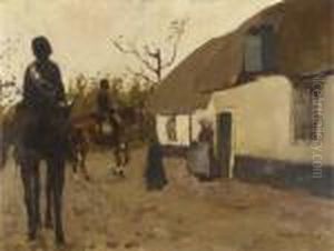 Op Verkenning by George Hendrik Breitner