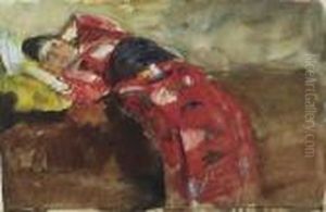 Kimono Meisje by George Hendrik Breitner