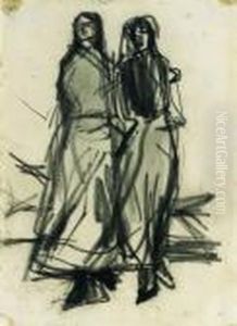 A Study Of Two Woman Standing