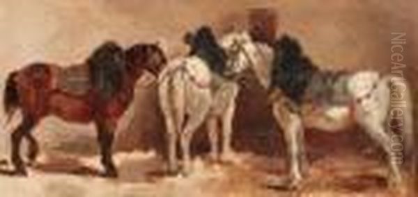 Circus Horses - A Study - view 1