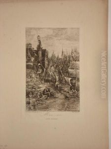 Mon Reve (version Ii) by Rodolphe Bresdin