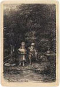 La Sainte Famille - Repos En Egypte