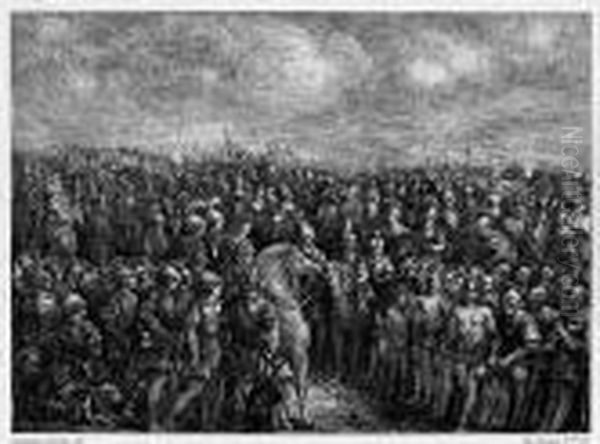 Cesar Et Ses Prisonniers. 1878. - view 1