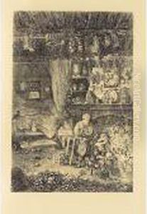 Interieur Flamand, 1861 [van Gelder 86iv]