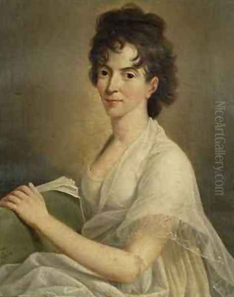 Portrait of the widowed Constanze Mozart - view 1