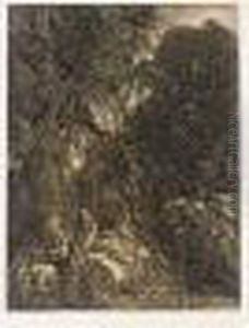 La Sainte Famille Aux Cerfs (v./g. 137)